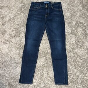 EUC 7 For All Mankind b(air) denim the Ankle Skinny Jeans sz 28
